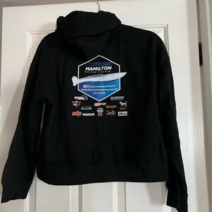 District Black Fleece Crop Hoodie